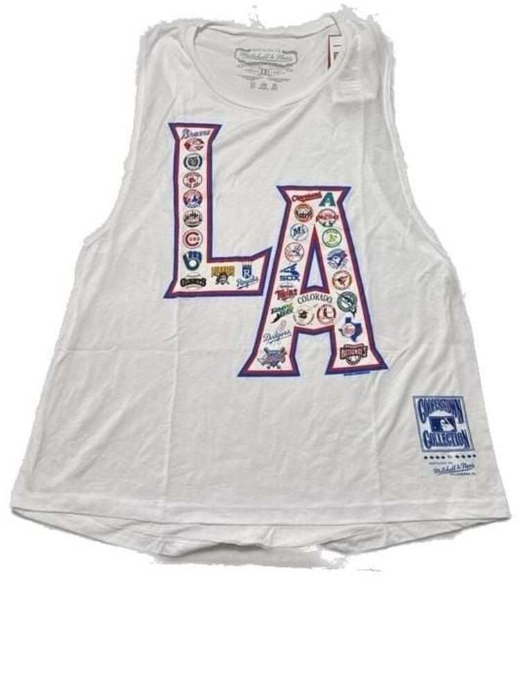 Mitchell & Ness MLB LA team women’s tank top size 2XL NWT